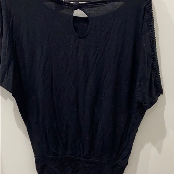 Black 3/4 sleeve blouse - Picture 3 of 3